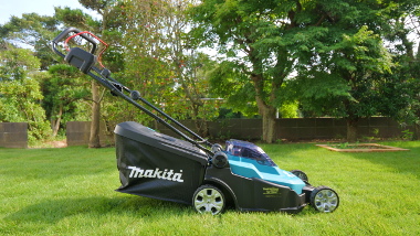 マキタ) 充電式芝刈機 MLM432DZ 本体のみ ロータリー式ブレード 刈込幅